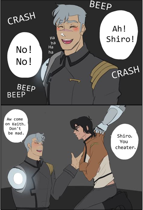 Dawn Shiro And Keith Have A Kiss Tag Game Going On The Voltron Funny Voltron Fanart