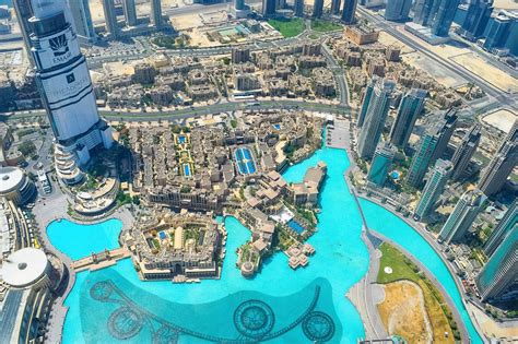 Views Over Dubai From The Burj Khalifa Explore Shaw