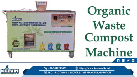 Organic Waste Compost Machine OWC Process And Diagram In 24 Hours