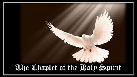 Chaplet Of The Holy Spirit Youtube