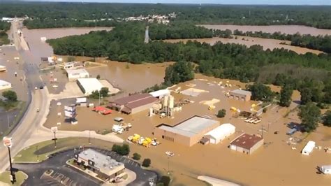 Drone Footage Captures Widespread Flooding In Arkansas The Washington