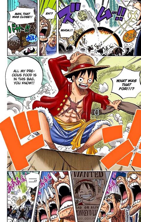 One Piece Manga A Color