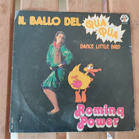 Romina Power ‎ Il Ballo Del Qua Qua 45 Rpm 1981 Baby Records ‎ Br