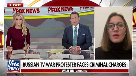 Russian Journalist Who Protested Putins Invasion On Live Tv Not Scared General Counsel Says