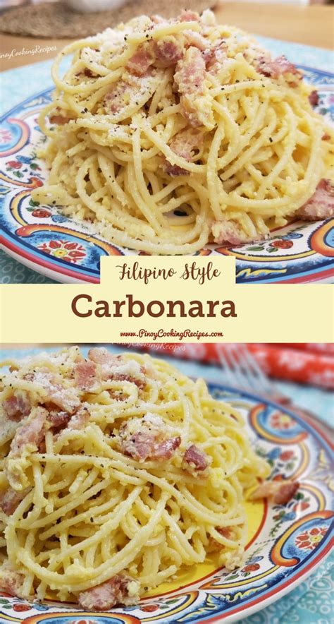 how to cook chicken carbonara filipino style foodrecipestory