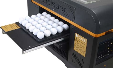 Printed logos aren't as common as it's more complicated than you think to digitize images for embroidery. Custom Golf ball logo printer, golf tee UV printer