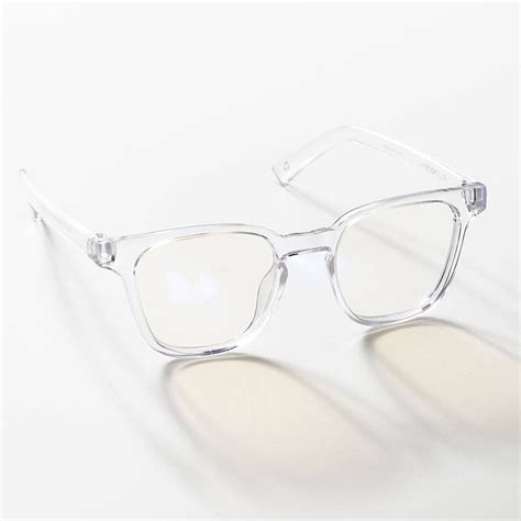 clear blue light blocker glasses paper source clear glasses frames