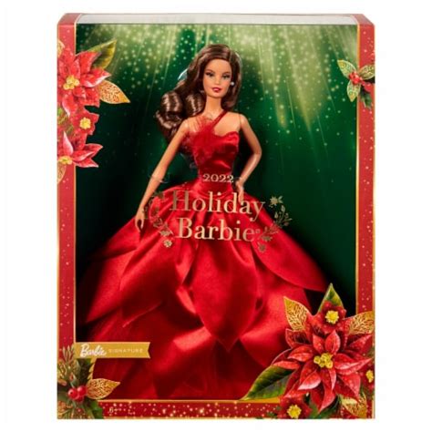 Mattel 2022 Holiday Barbie Doll 1 Ct Foods Co