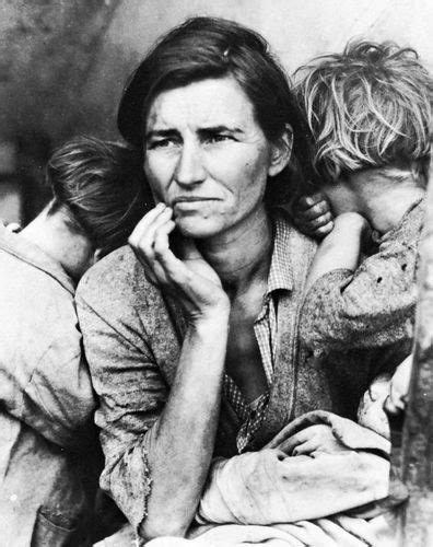 Migrant Mother Nipomo California Photograph By Lange Britannica