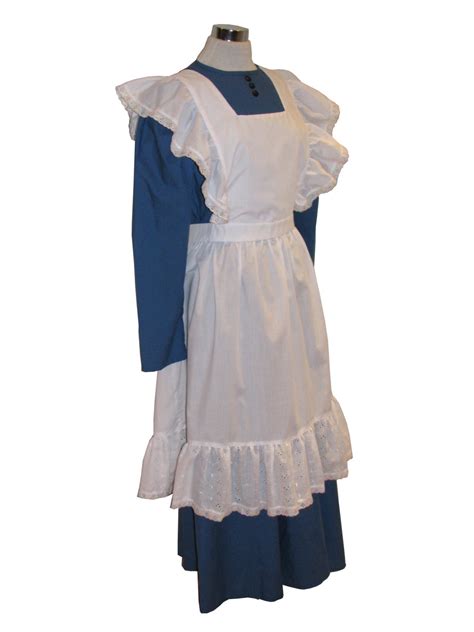 Ladies Victorian Edwardian Maid Costume Complete Costumes Costume Hire