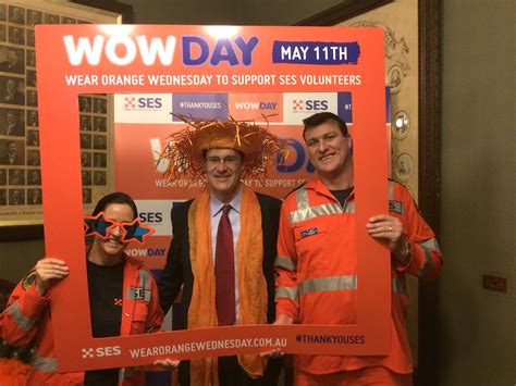 Promoting The Fantastic Work Of Ses Volunteers On Wow Day Jonathan O