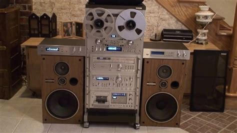 Pioneer Vintage Stereo System And Rack Youtube