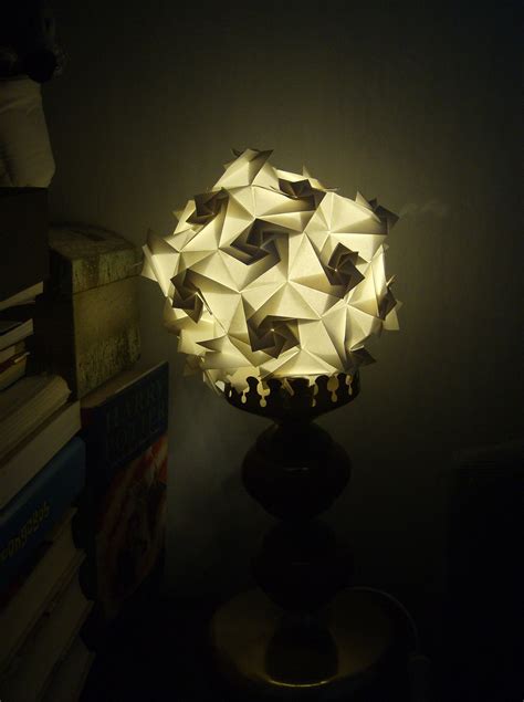 Origami Lampshade On My To Do List Origami Lampshade Origami Ideas