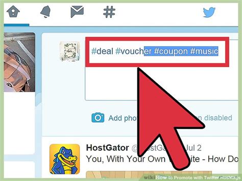 How To Promote With Twitter Hashtags 7 Steps With Pictures