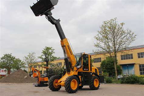 China Haiqin Brand High Quality Large Articulated Telescopic Loader