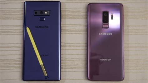 Samsung Galaxy Note 9 Vs S9 Plus Speed Test Which Is Faster Youtube