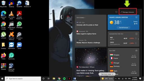 How To Disable Enable And Customize News And Interests Taskbar Widget