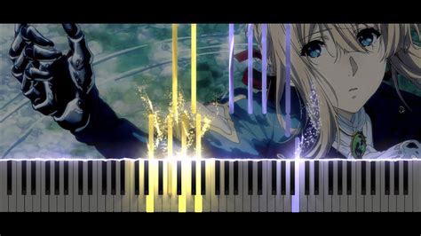 Michishirube Minori Chihara Violet Evergarden Ed Piano Youtube