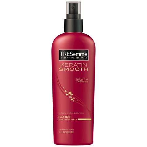 Colour revitalise heat protection mist. TRESemme Keratin Smooth Infusing Heat Protection and Shine ...