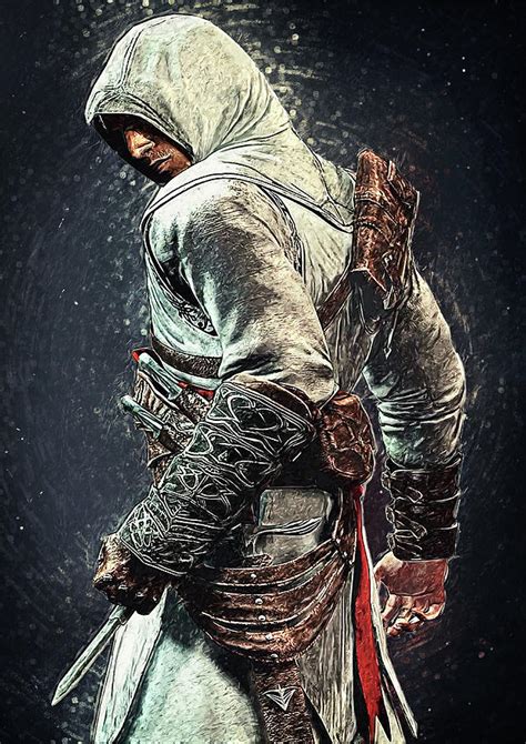 Assassins Creed Altair Digital Art By Zapista