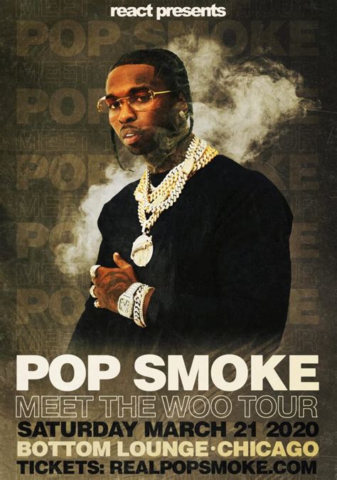 Pop Smoke 2020 Tour Poster I Prints4u
