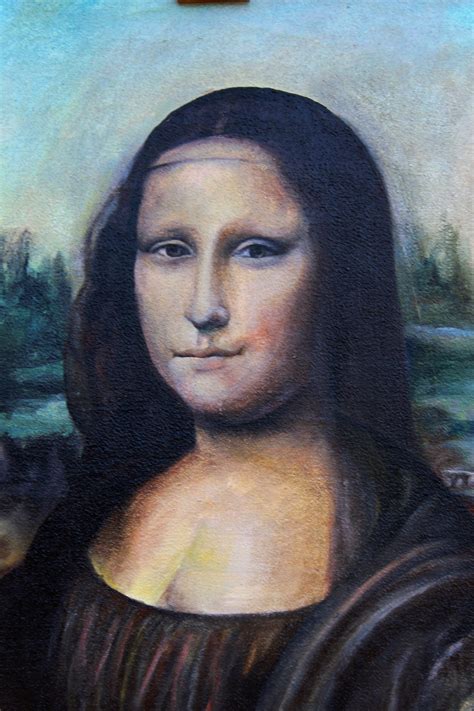 Mona Lisa Oil Painting Hand Painted Art On Canvas Wall Art Etsy