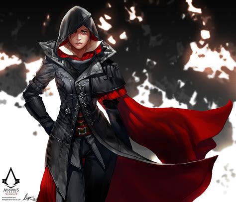 Anime Girls Fan Art D Assassins Creed Assassins Creed Syndicate