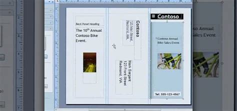 How To Create A Brochure With Microsoft Publisher 2007 Microsoft Office