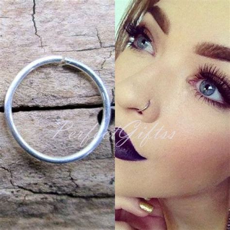 Nose Ring Nose Hoop Ring Cartilage Earrings 20g Small Nose Hoop