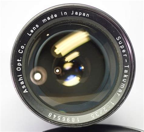 The Super Takumar 35 Mm F 2 Lens Specs Mtf Charts User Reviews