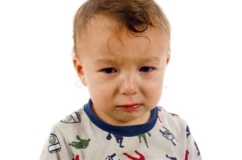 Sad Baby Boy Stock Image Image Of Infant Fussy Pain 12288485