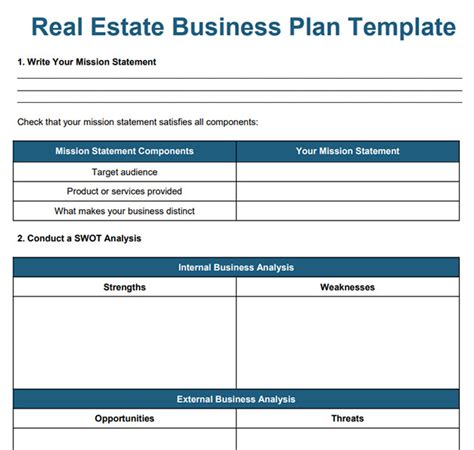 Free Real Estate Marketing Plan Template And Strategy Guide
