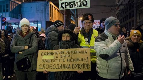 Thousands In Serbia Organize Anti Government Protests