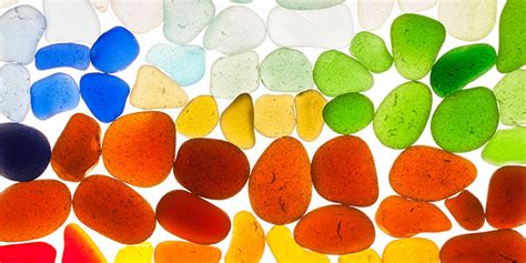 How The Many Types Of Sea Glass Get Their Colors Wired