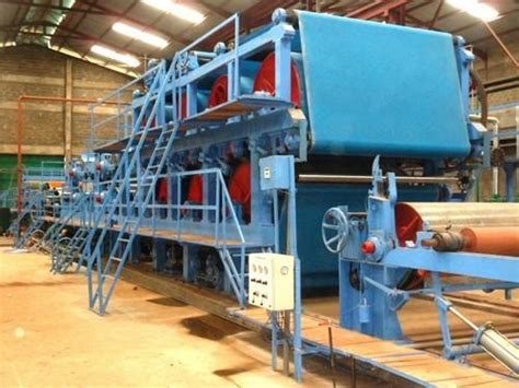 And Automatic Waste Paper Recycle Machine Capacity 1 50 Tpd Rs
