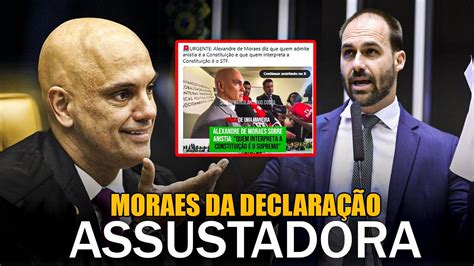 Urgente Moraes Choca Todos Declara O Assustadora Em Portugal