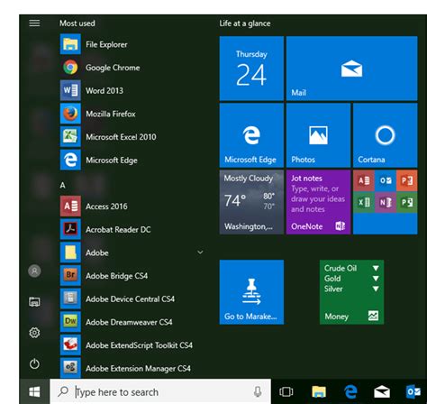 Customize Windows 10 Making The Start Menu Work For You