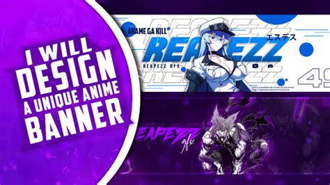 Design A Unique And Quality Anime Banner For Your Page By Harsh714 Fiverr