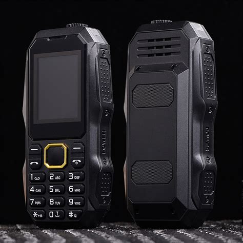 W2025 Rugged Feature Phone Dual Sim 32mb32mb Bluetooth Torch Big