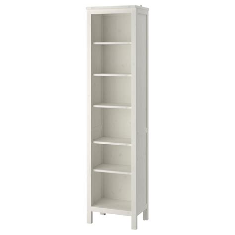 HEMNES Bookcase, white stain, 19 1/4x77 1/2" - IKEA