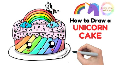 Top 79 Draw So Cute Unicorn Cake Indaotaonec