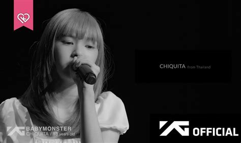 Yg Launches A 13 Year Old Girl From Thailand ‘chiquita The Third