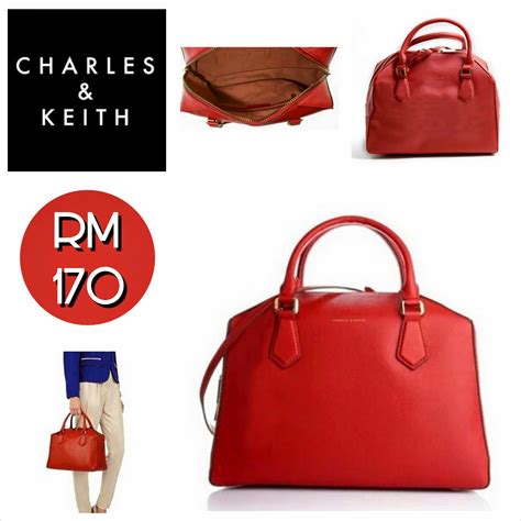 Charles & keith is our favourite place to buy affordable accessories. CHARLES & KEITH Bowling Bag (Red) ~ SOLD OUT!! - SHANTEK ...