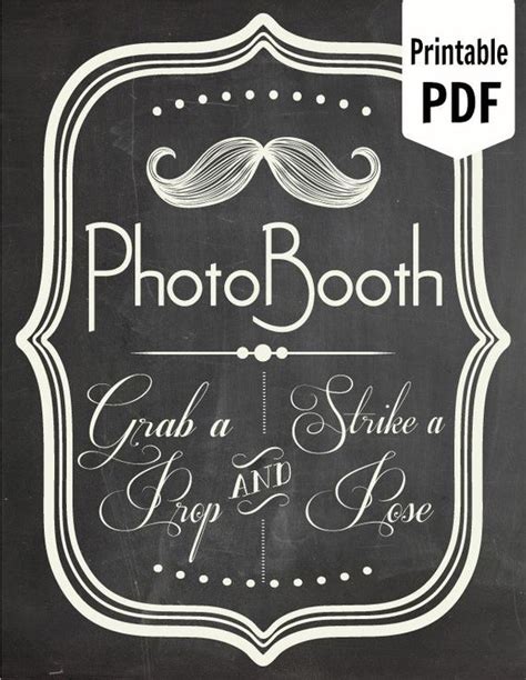 From silly hats, wigs, shutter glasses, tiaras, inflatable props and much more. DIY. PRINTABLE PDF. Photo Booth Sign. Photo by LittleRetreats