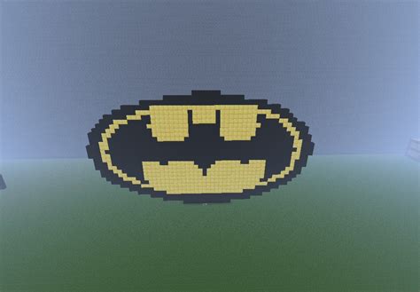 Batman Logo Minecraft Project