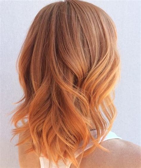 stunning strawberry blonde medium ombre hairstyles 2017 love life fun pretty hair color hot