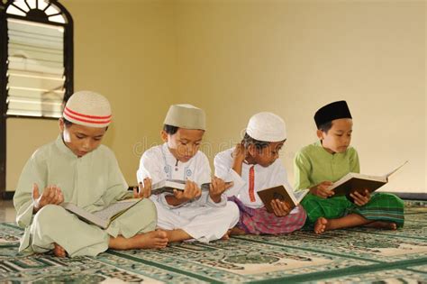 Islam Kids Reading Koran Stock Photo Image Of Reading 7945806
