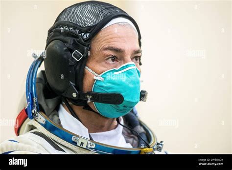 Expedition 64 Backup Crew Members Nasa Astronaut Mark Vande Hei Arrives For Soyuz Qualification