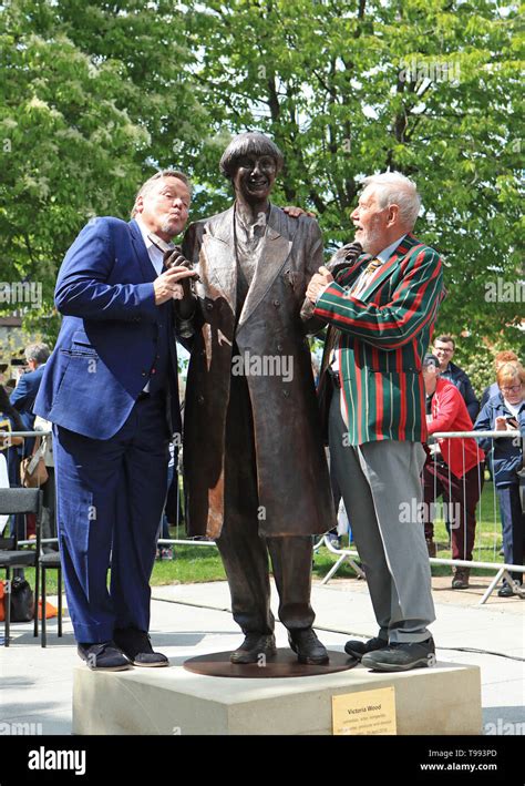 A Life Size Bronze Statue Of The Late Comedian Writer And Actor