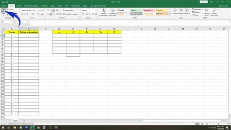 Como Realizar Una Tabla De Frecuencias Y Su Implementación En Ms Excel